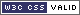 Valid W3C CSS